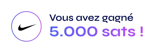 Bulle récompense satoshis