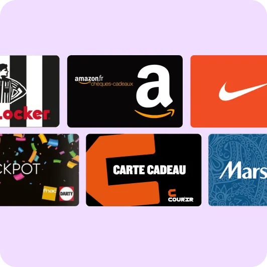 Cartes cadeaux